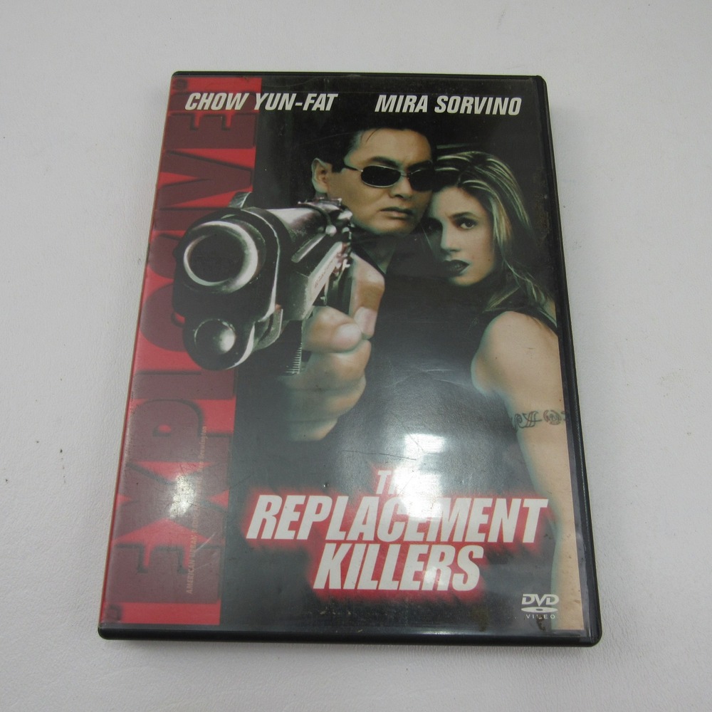 The Replacement Killers DVD Action Thriller Chow Yun Fat‎ Mira Sorvino 2